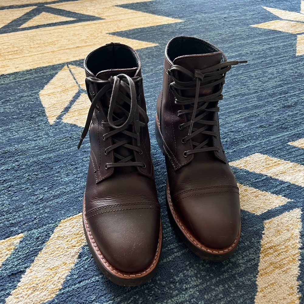 Size 10 Thursday Boot Company, Captains Style, Brown Boots